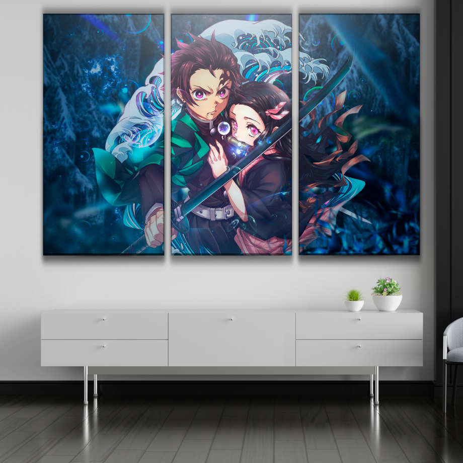 Kamado Tanjiro and Nezuko Poster