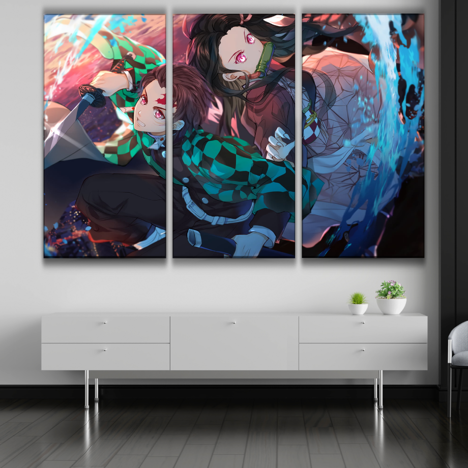 Kamado Tanjiro and Nezuko Wall Poster