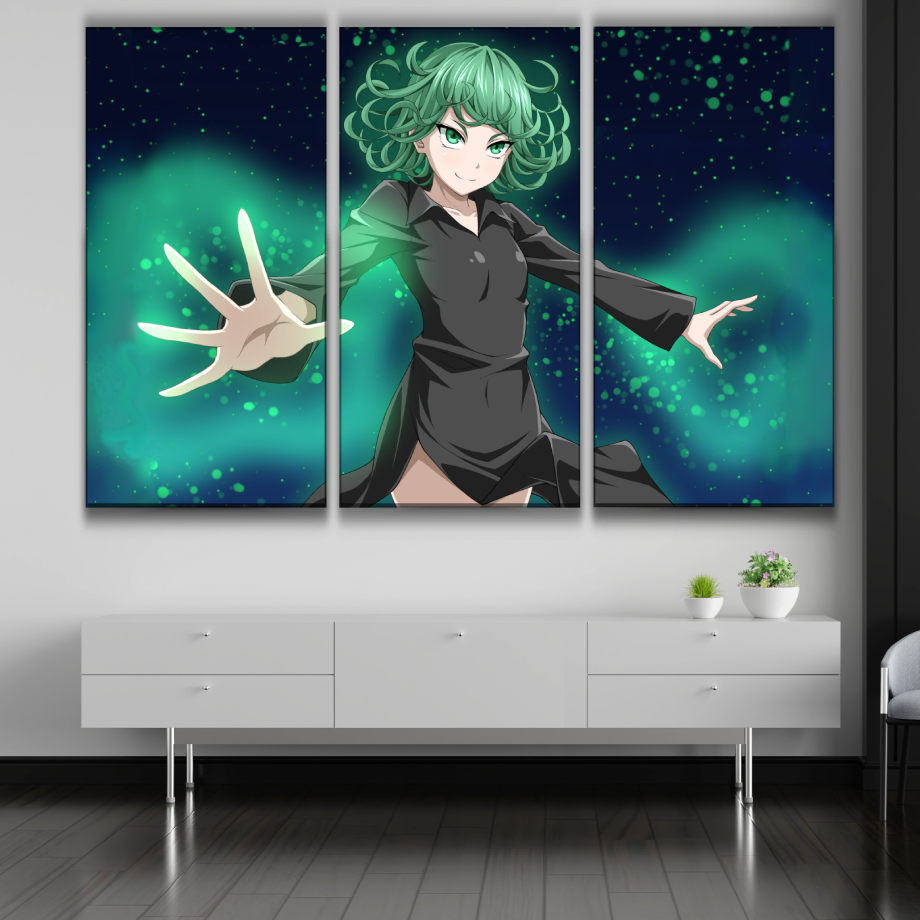 Tatsumaki Anime Art Poster