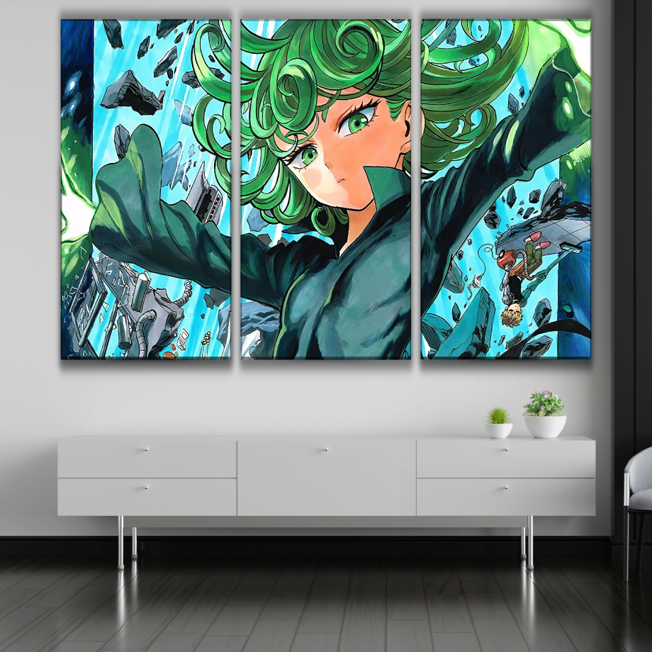 Tatsumaki Art Style Poster