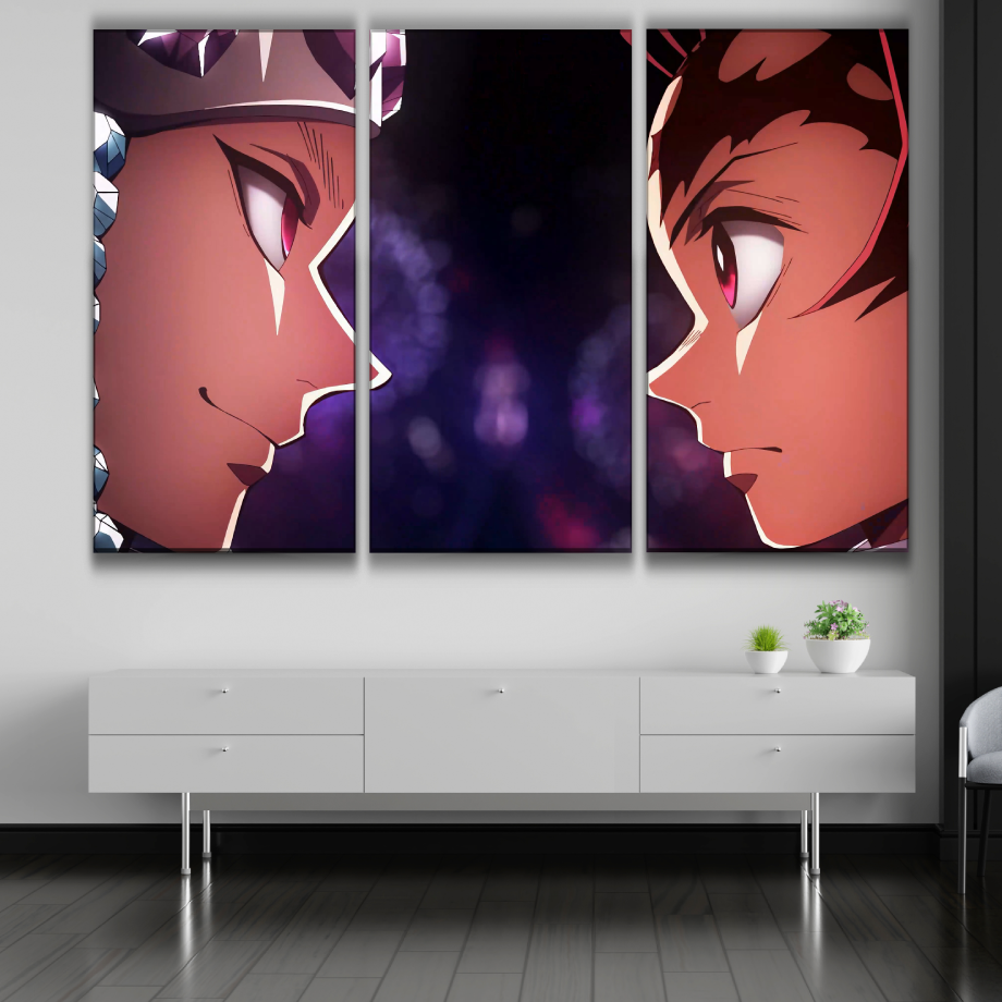Tanjiro Kamado and Tengen Uzui Poster