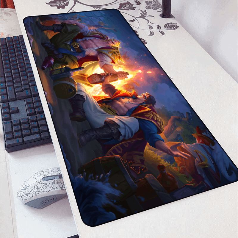 Whitebeard and Gol D. Roger Mouse Pad