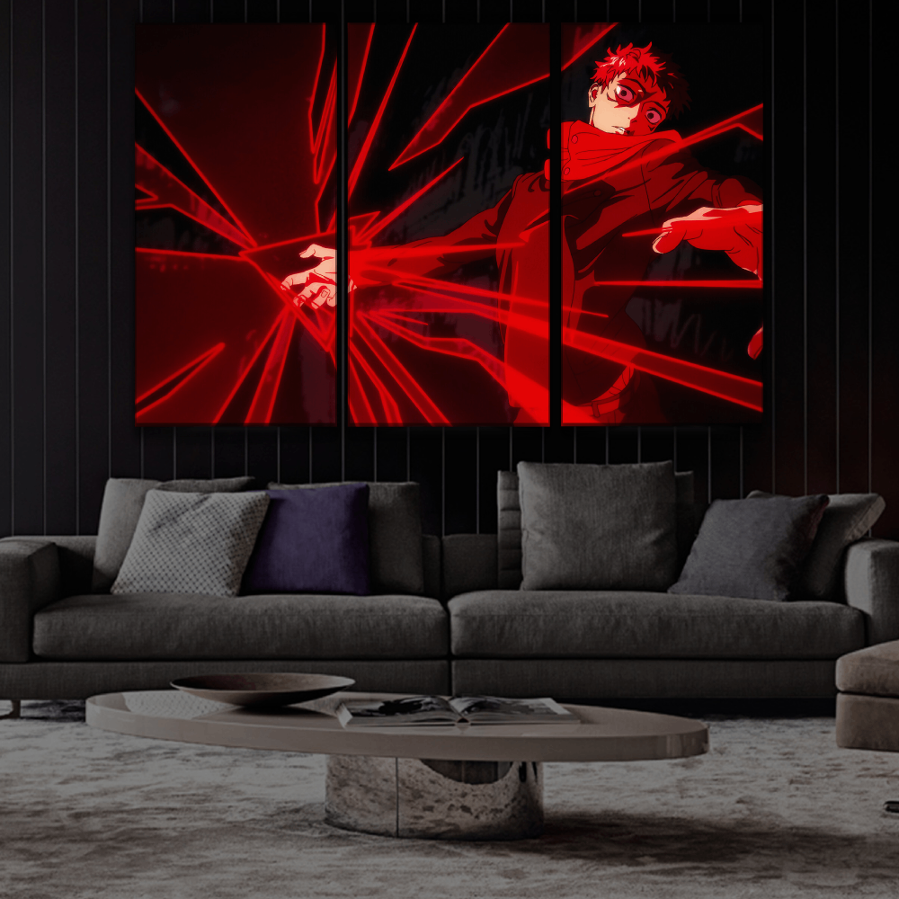 Yuji Anime Art Poster