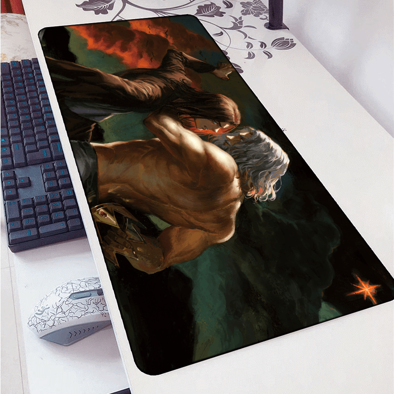 Zeke and Eren Mouse Pad