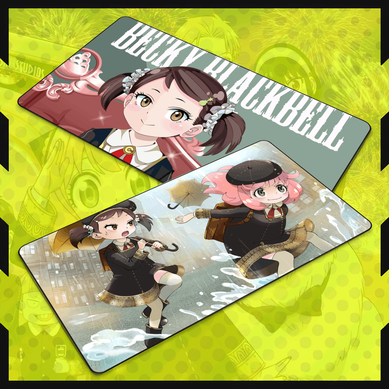 Becky Blackbell Mouse Pads