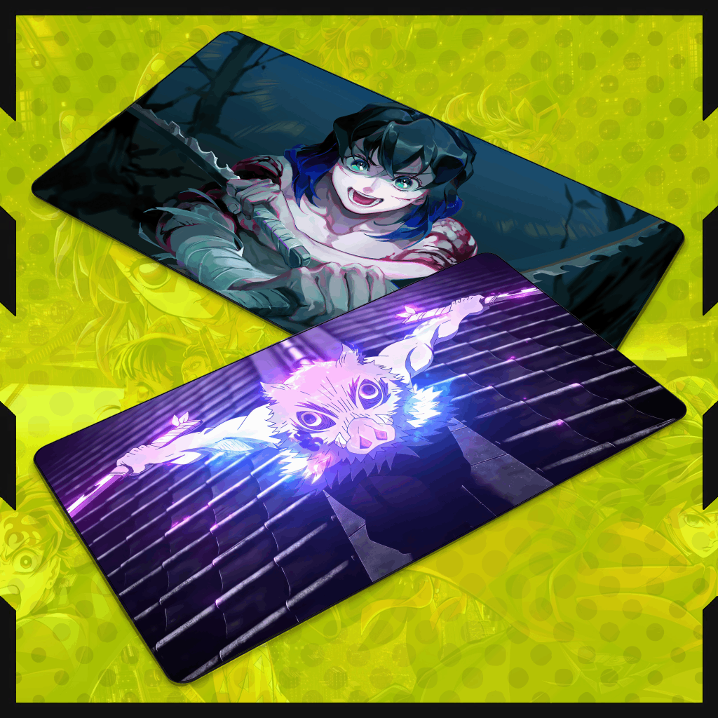 Inosuke Hashibira Mouse Pads | Anime Accessories Store | Dekkai – DEKKAI