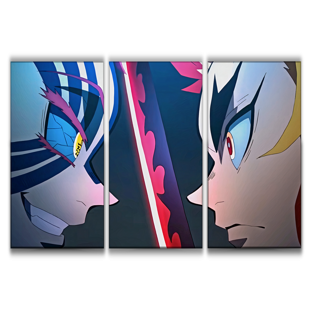 Akaza and Rengoku Poster