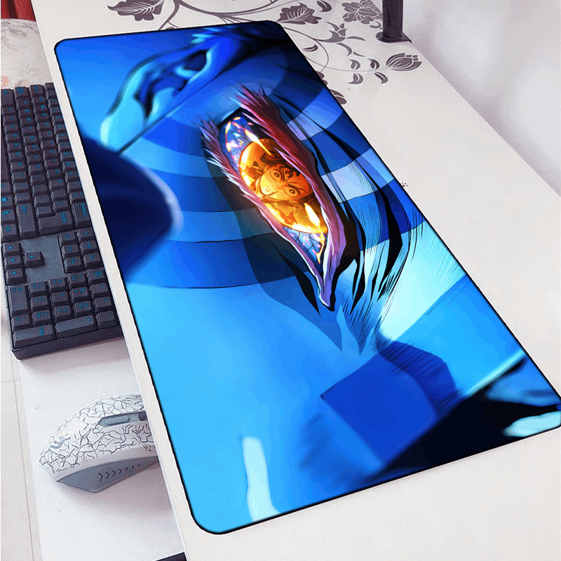 Akaza and Tanjiro Art Style Mouse Pad