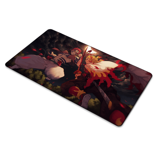 Akaza vs Rengoku Mouse Pad