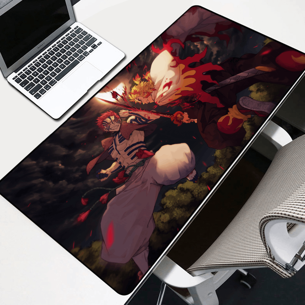 Akaza vs Rengoku Mouse Pad