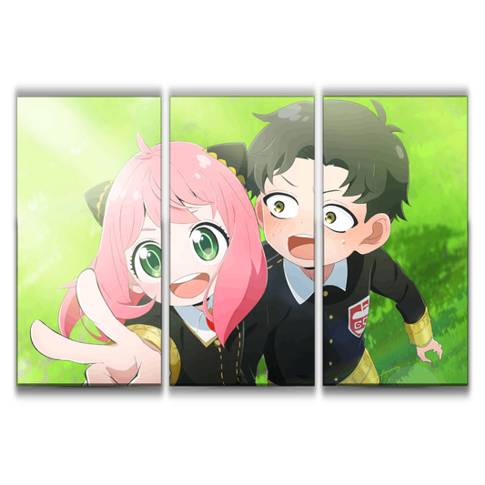 Anya & Damian Anime Poster
