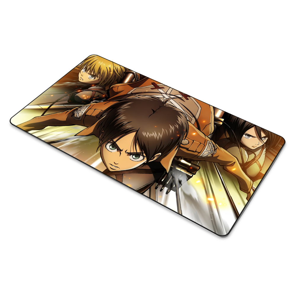 Armin, Eren and Mikasa Mouse Pad