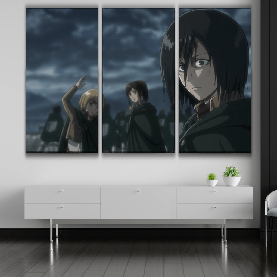 Attack on Titan Anime Artwork Poster