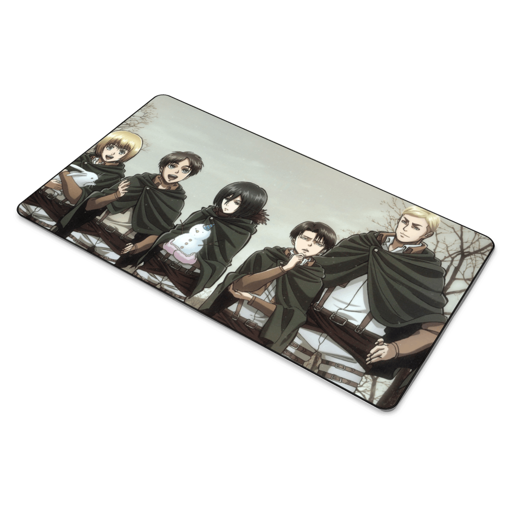 Attack on Titan Anime Characters Mouse Pad