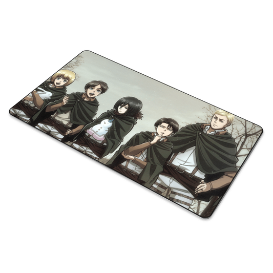 Attack on Titan Anime Characters Mouse Pad