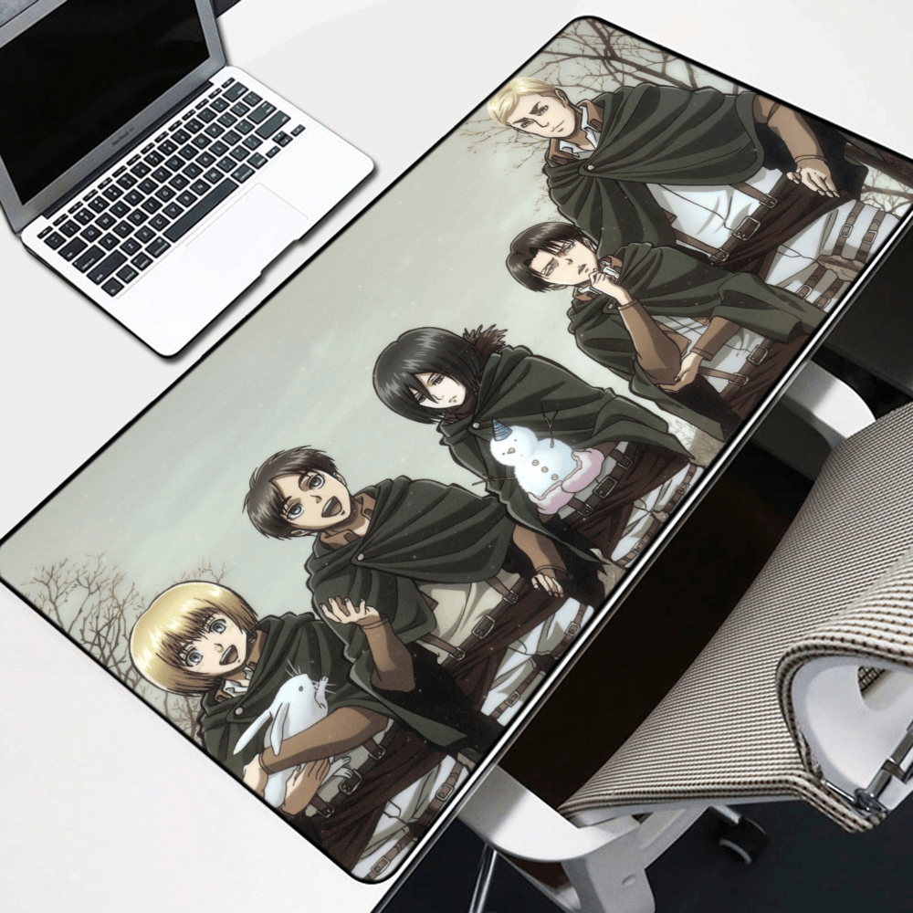 Attack on Titan Anime Characters Mouse Pad