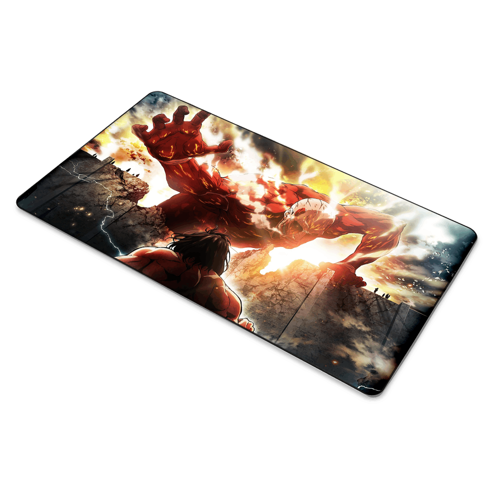 Attack on Titan Art Style Mouse Pad