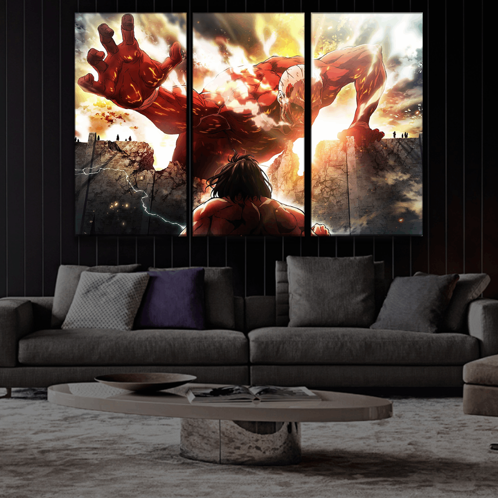 Attack on Titan Art Style Buy Wall Poster
