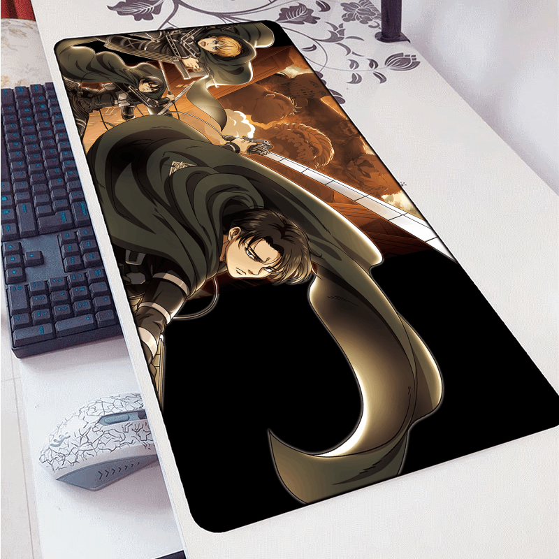 Attack on Titan Characters Art Mouse Pad