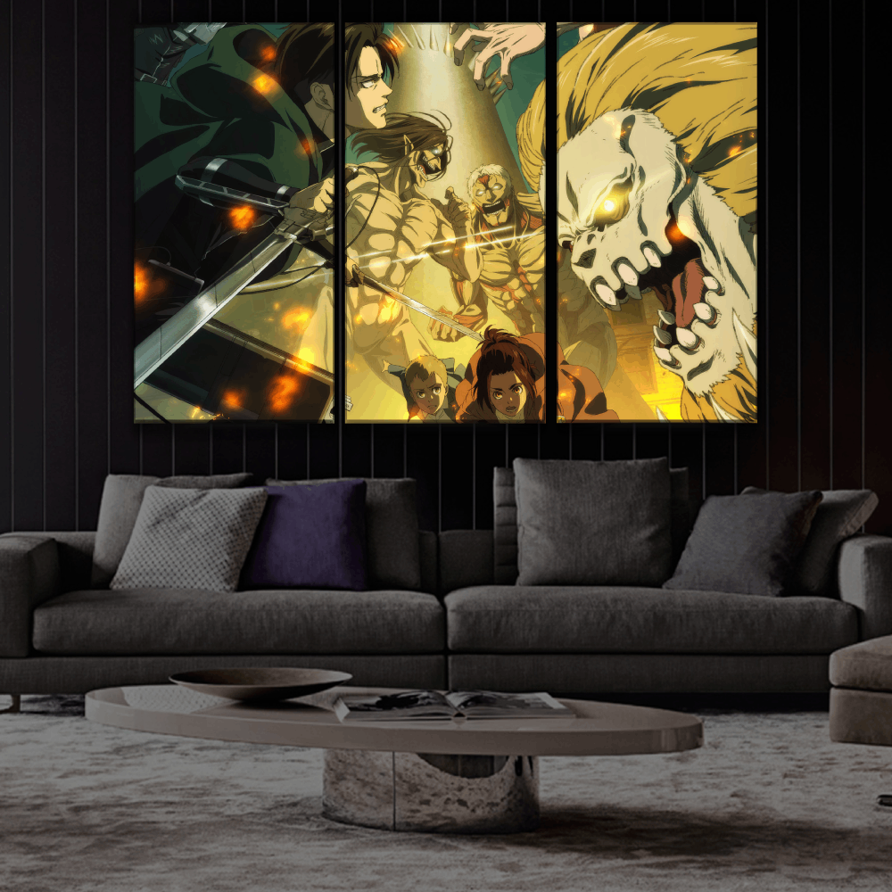 Attack on Titan Final Season Art Buy Wall Poster