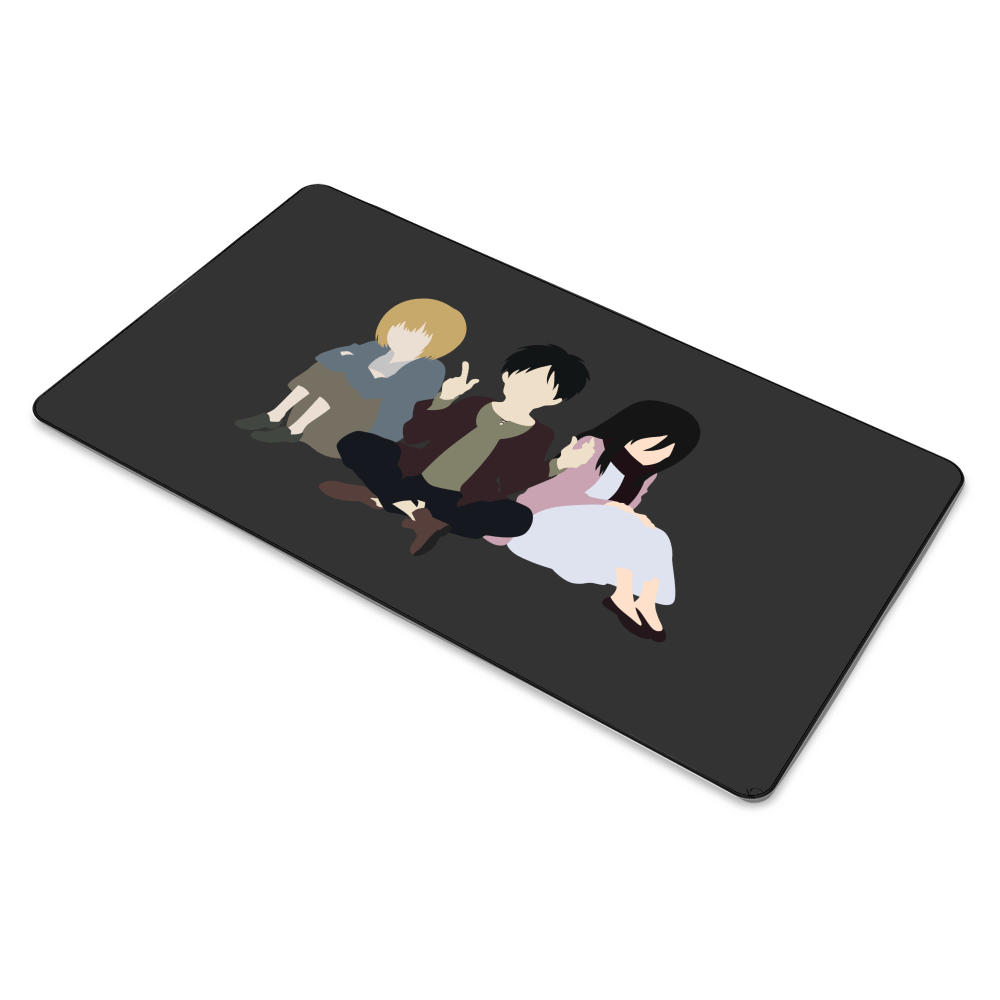 Attack on Titan Illustration Mouse Pad