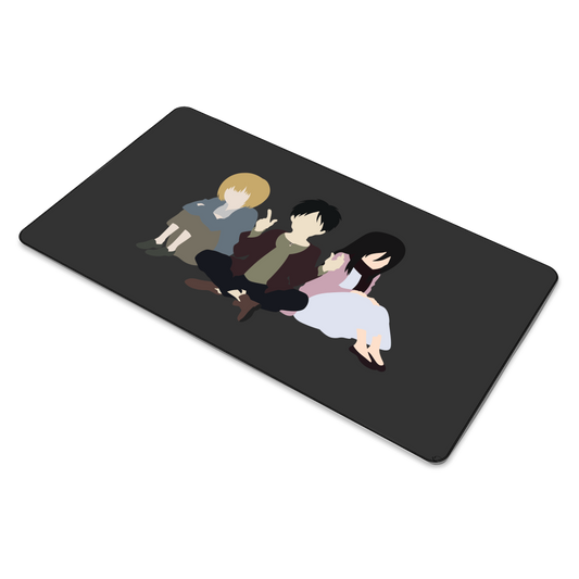 Attack on Titan Illustration Mouse Pad