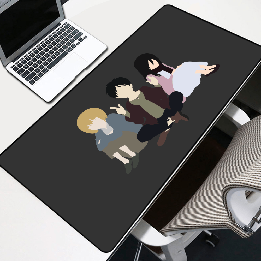 Attack on Titan Illustration Mouse Pad