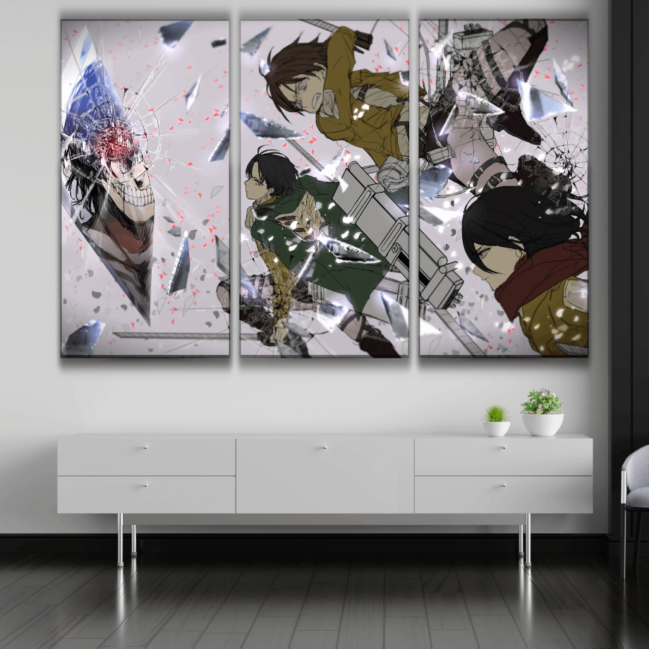 Attack on Titan Stylized Poster
