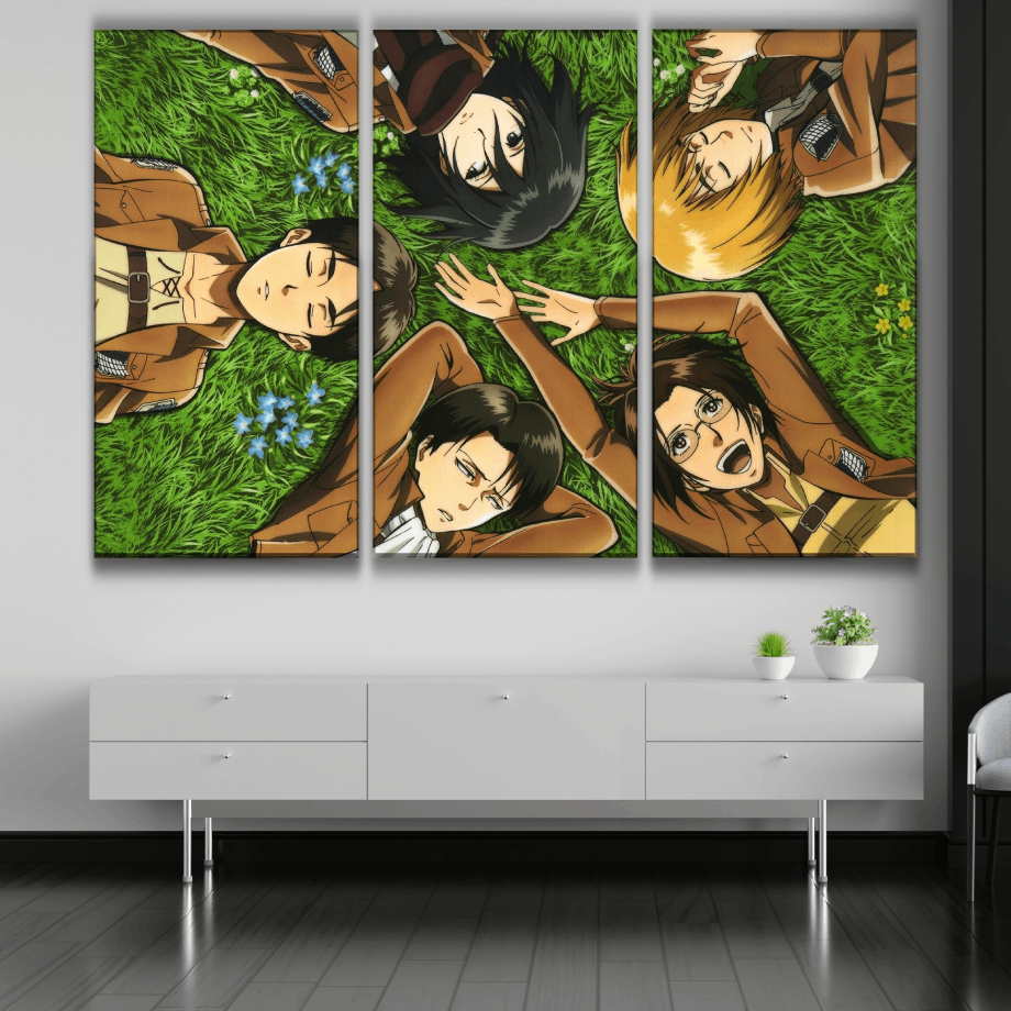 Attack on Titan Themed Poster