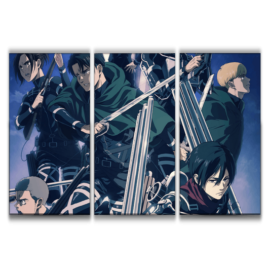 Attack on Titan Thunder Spear Poster 