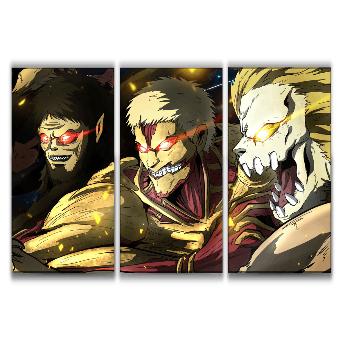 Attack on Titan Warriors Art Poster