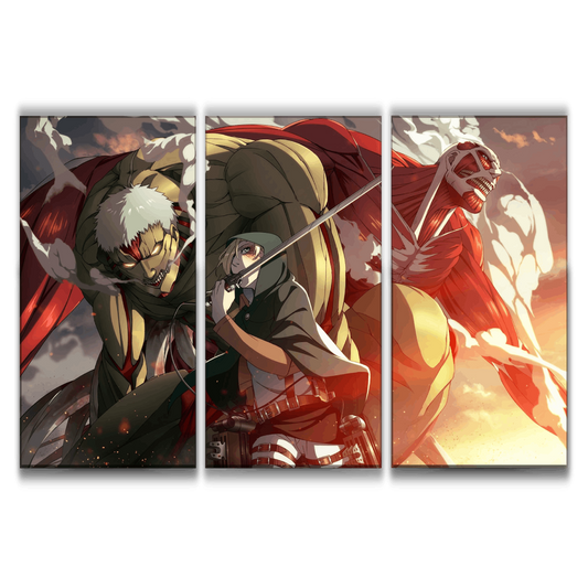 Attack on Titan Warriors Poster