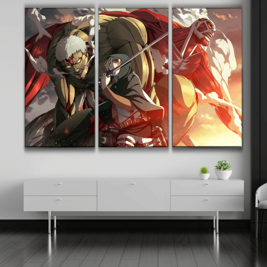 Attack on Titan Warriors Poster