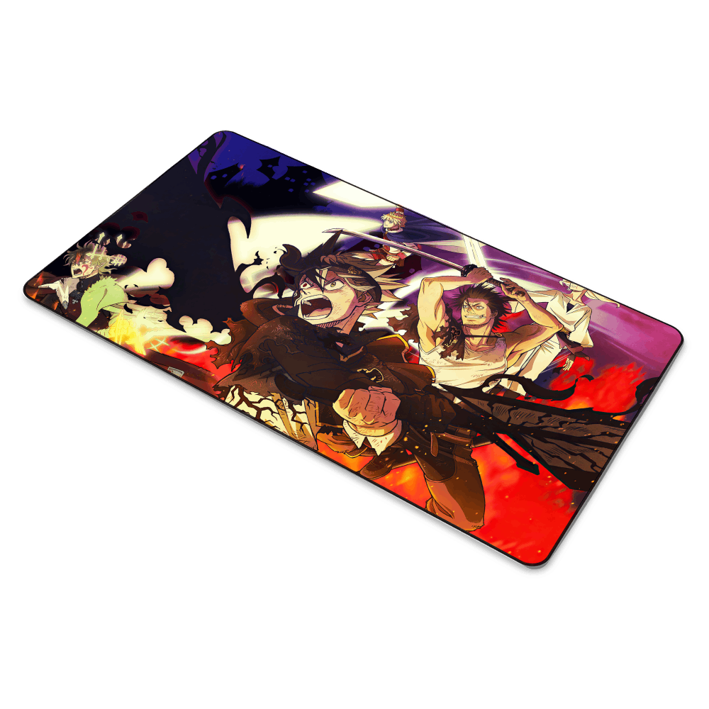 Black Clover Anime Art Style Mouse Pad