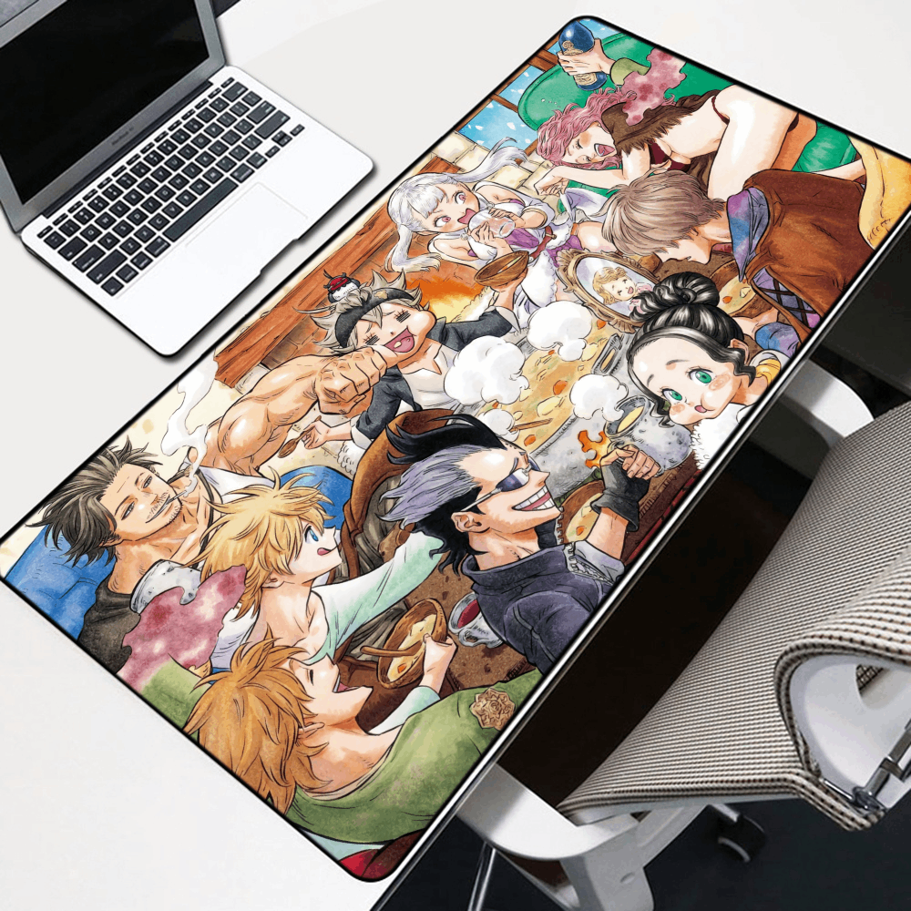 Black Clover Art Style Mouse Pad