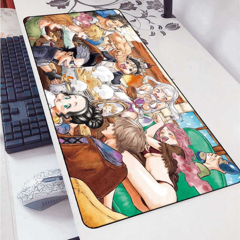 Black Clover Art Style Mouse Pad