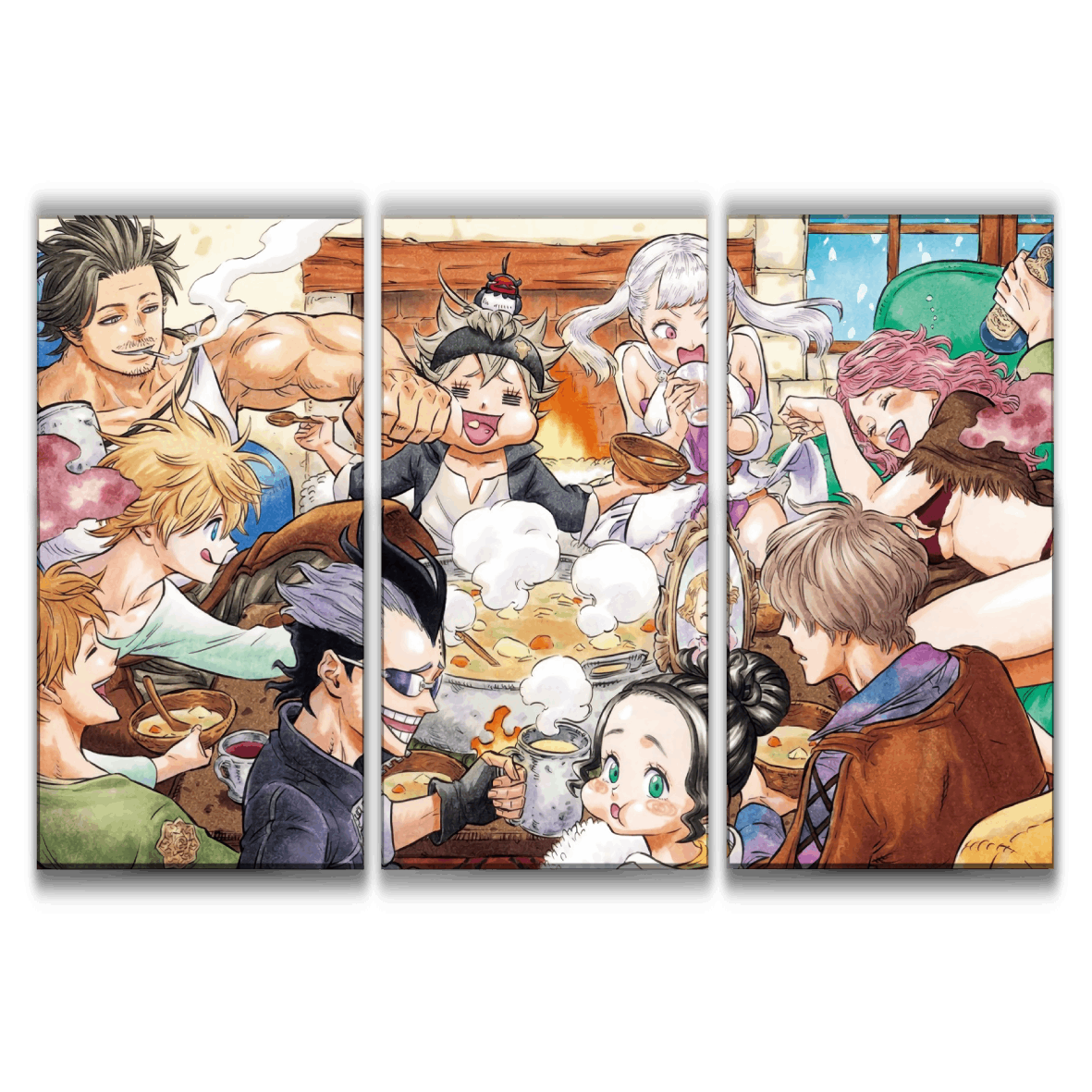 Black Clover Art Style Poster