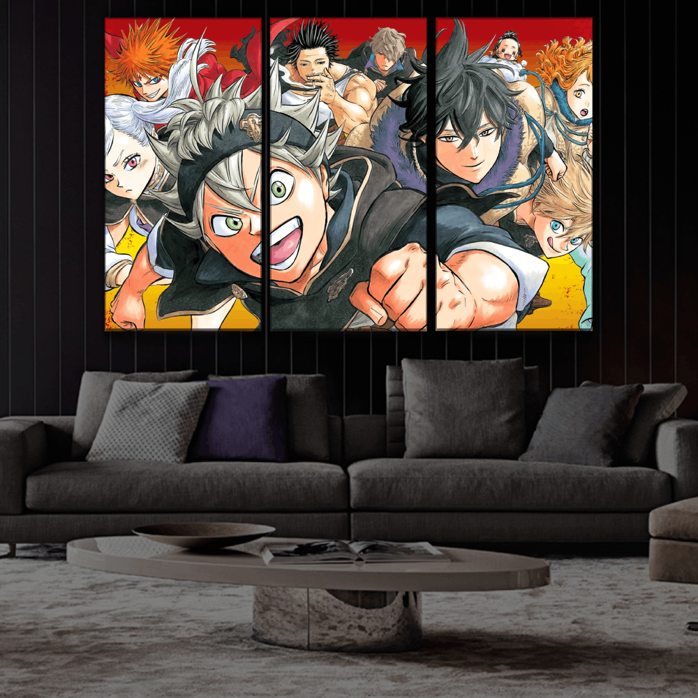 Black Clover Artwork Buy Wall Poster