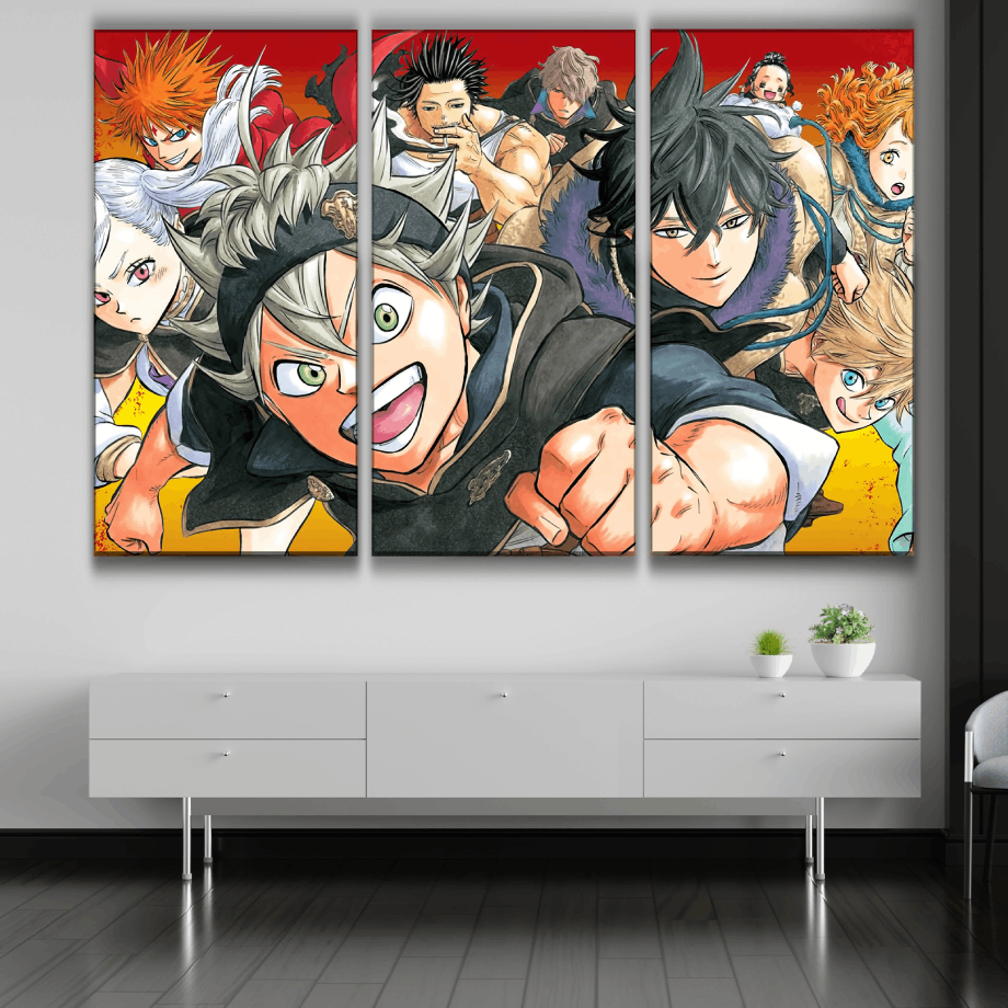 Black Clover Artwork Poster