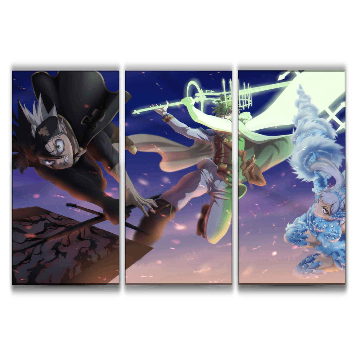 Black Clover Character Art Poster