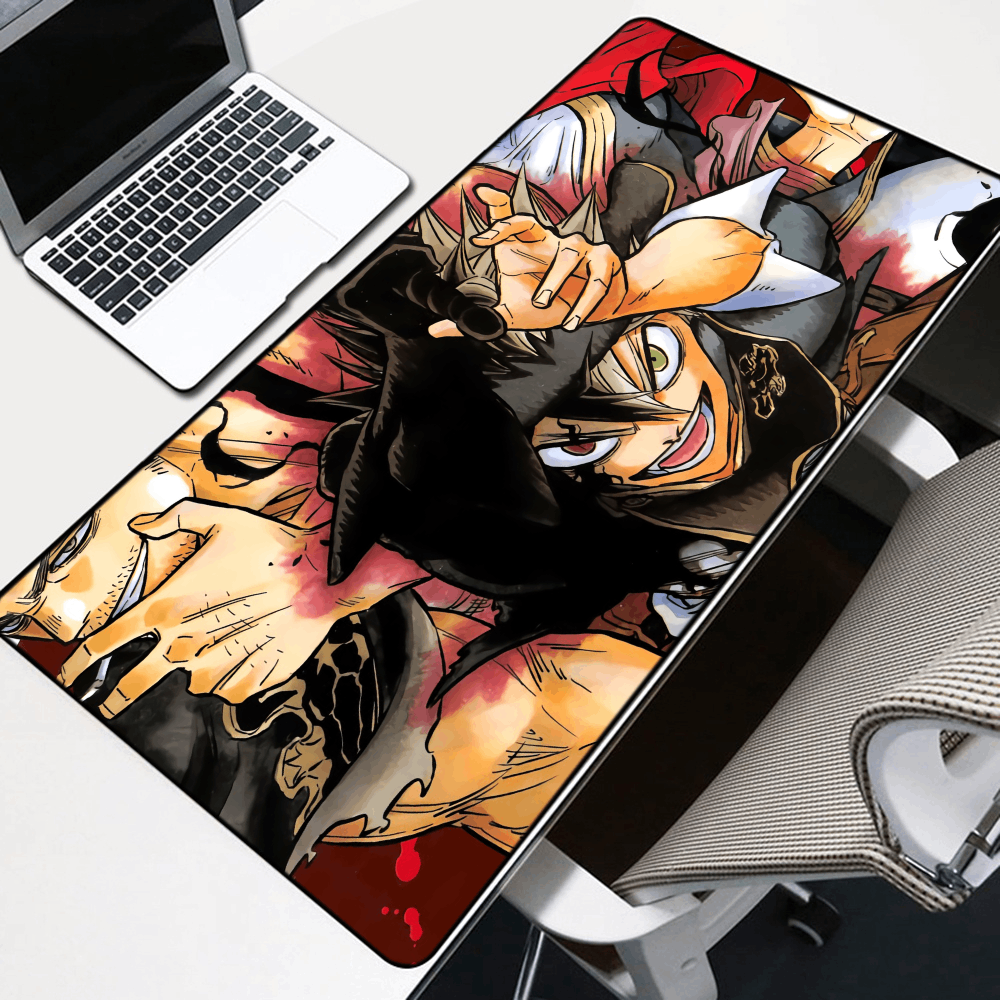 Black Clover Graphic Mouse Pad
