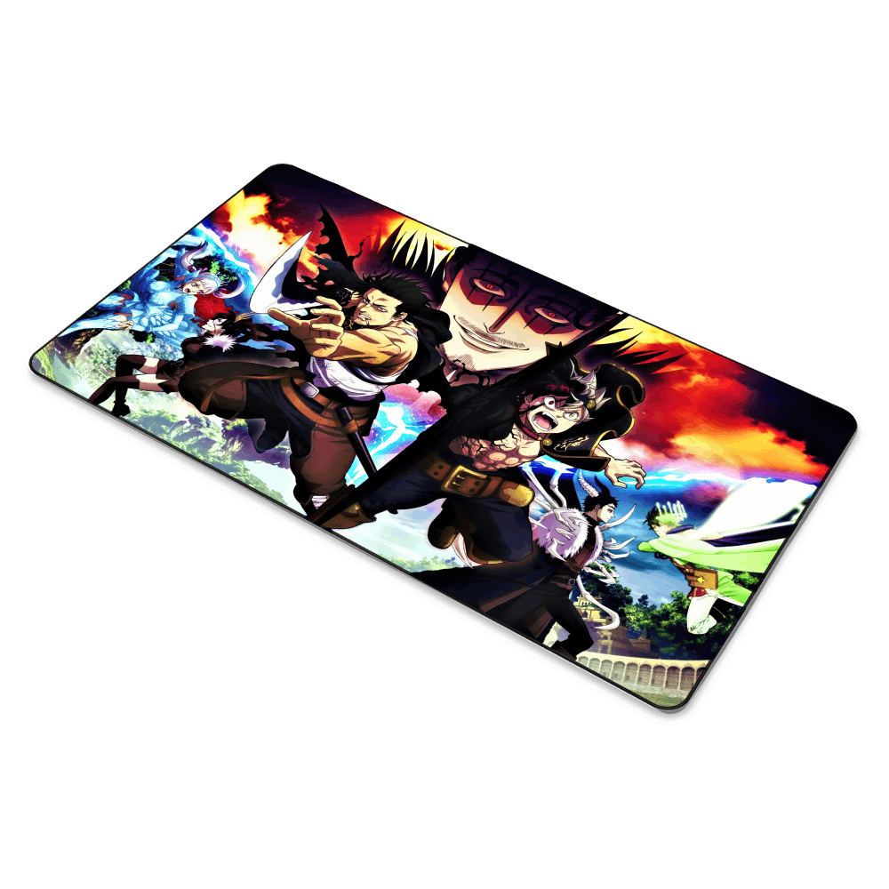 Black Clover Themed Mouse Pad