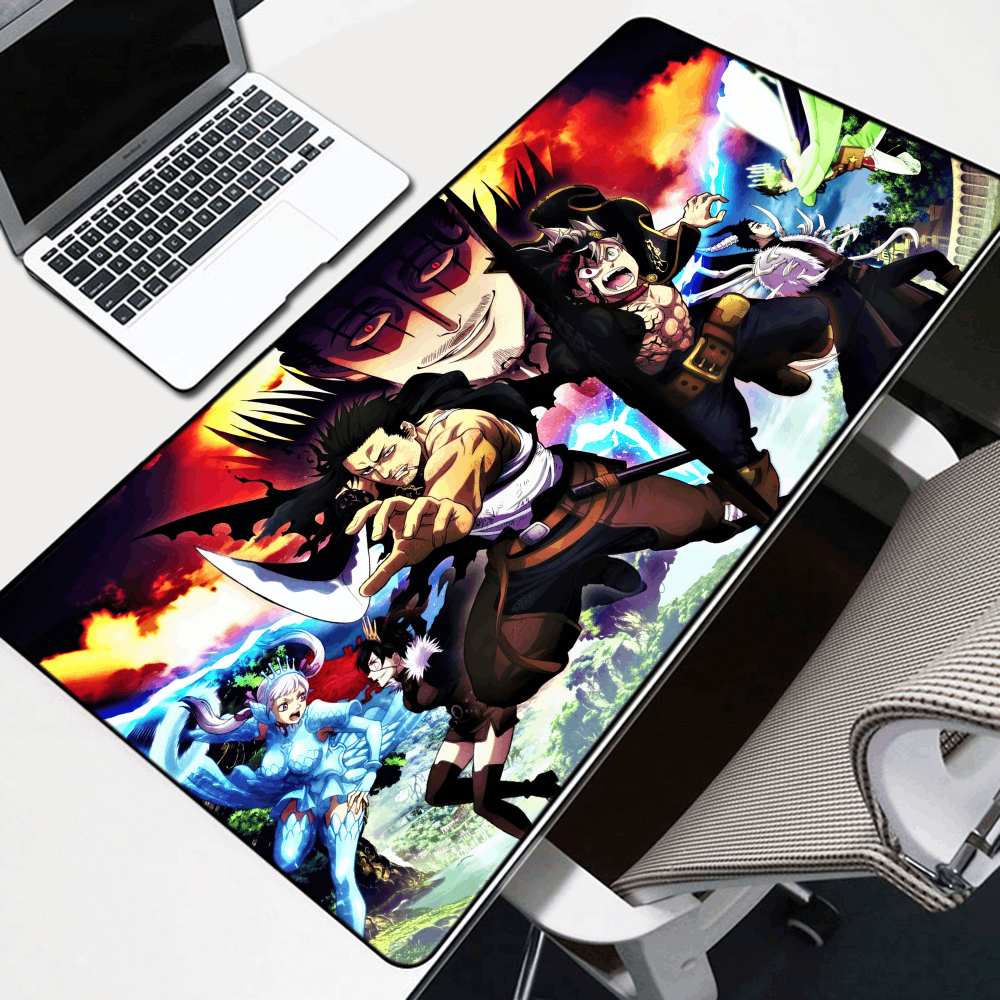 Black Clover Themed Mouse Pad