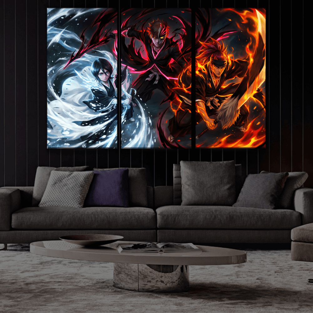 Bleach Ichigo, Rukia & Renji Poster
