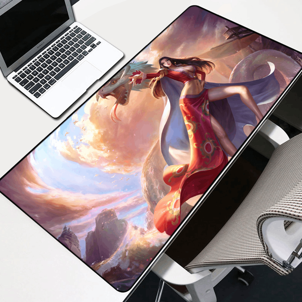 Boa Hancock Art Mouse Pad