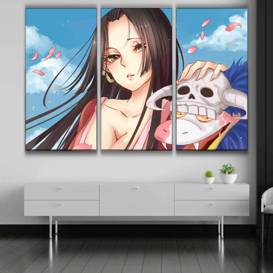 Boa Hancock Art Style Poster