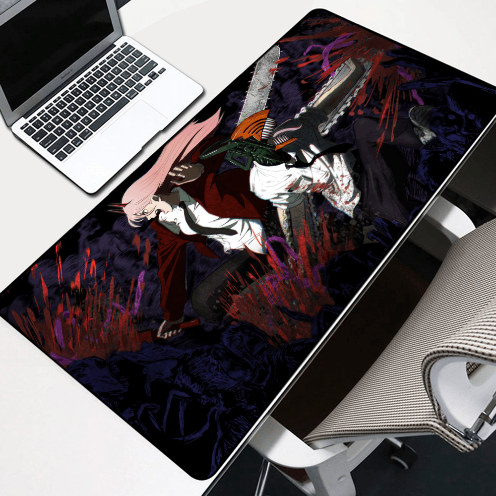 Chainsaw Man Anime Art Mouse Pad