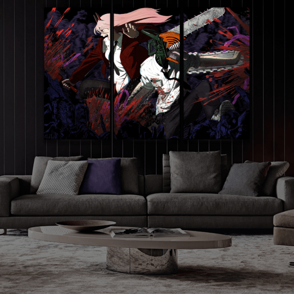 Chainsaw Man Anime Art Buy Wall Poster