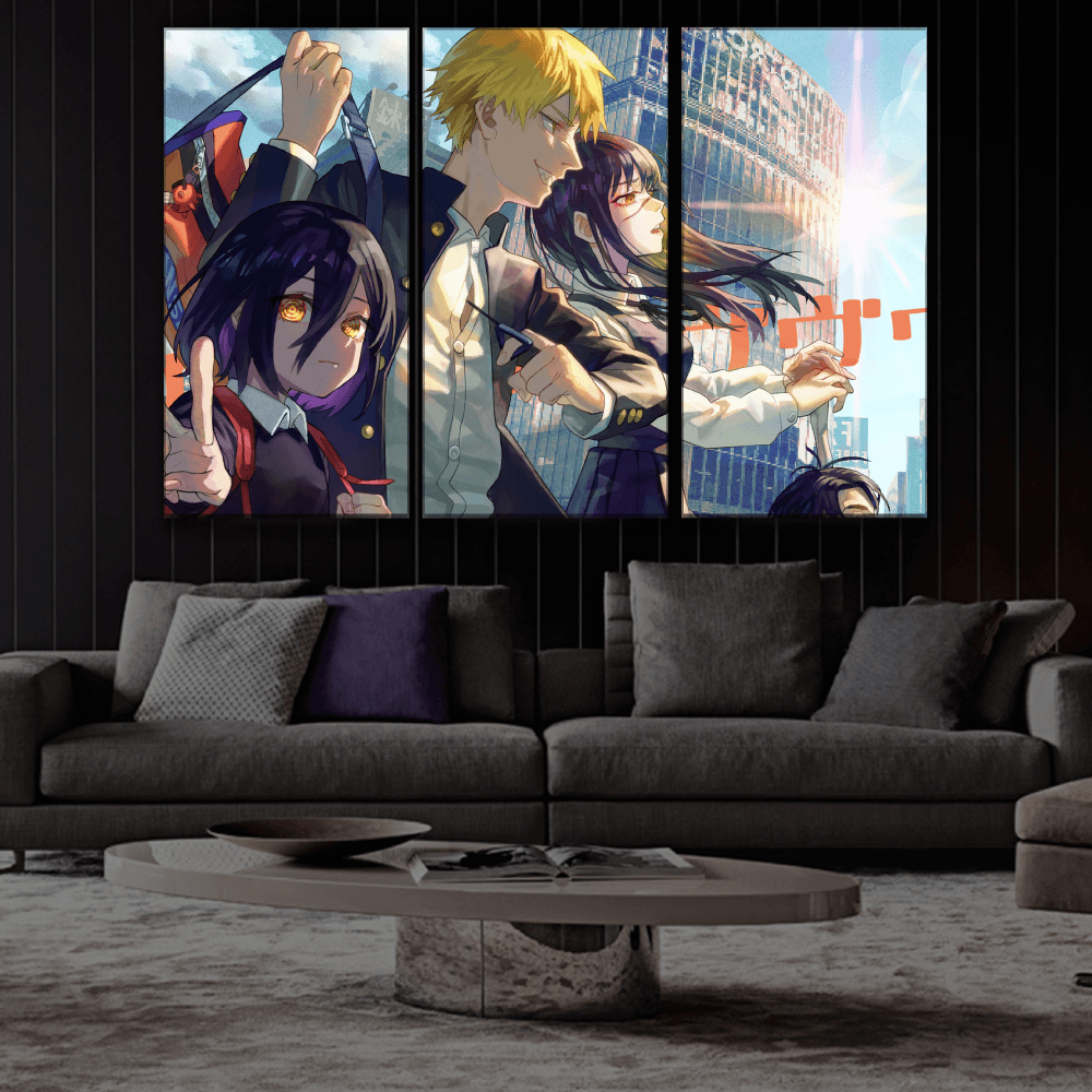 Chainsaw Man Anime Artwork Buy Wall Poster
