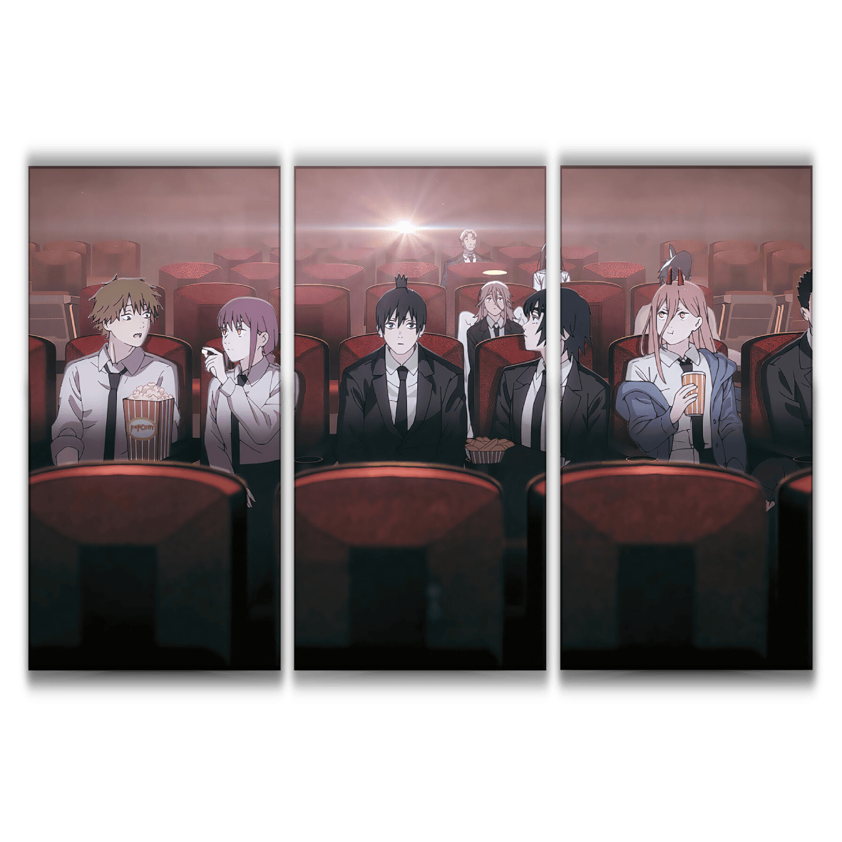 Chainsaw Man Charachters Poster